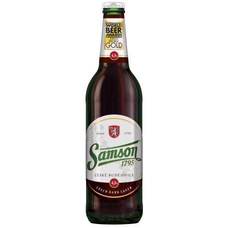 Cerveja Samson Dark Lager Garrafa 500ml