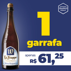 Promoção Cerveja Trapista La Trappe Witte Garrafa 750ml