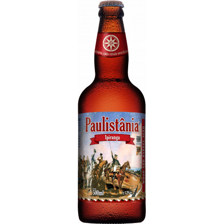 Cerveja Paulistania Ipiranga - unidade garrafa 500ml