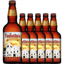 Cerveja Paulistania Pátio do Colégio - caixa com 6 garrafasx500 ml