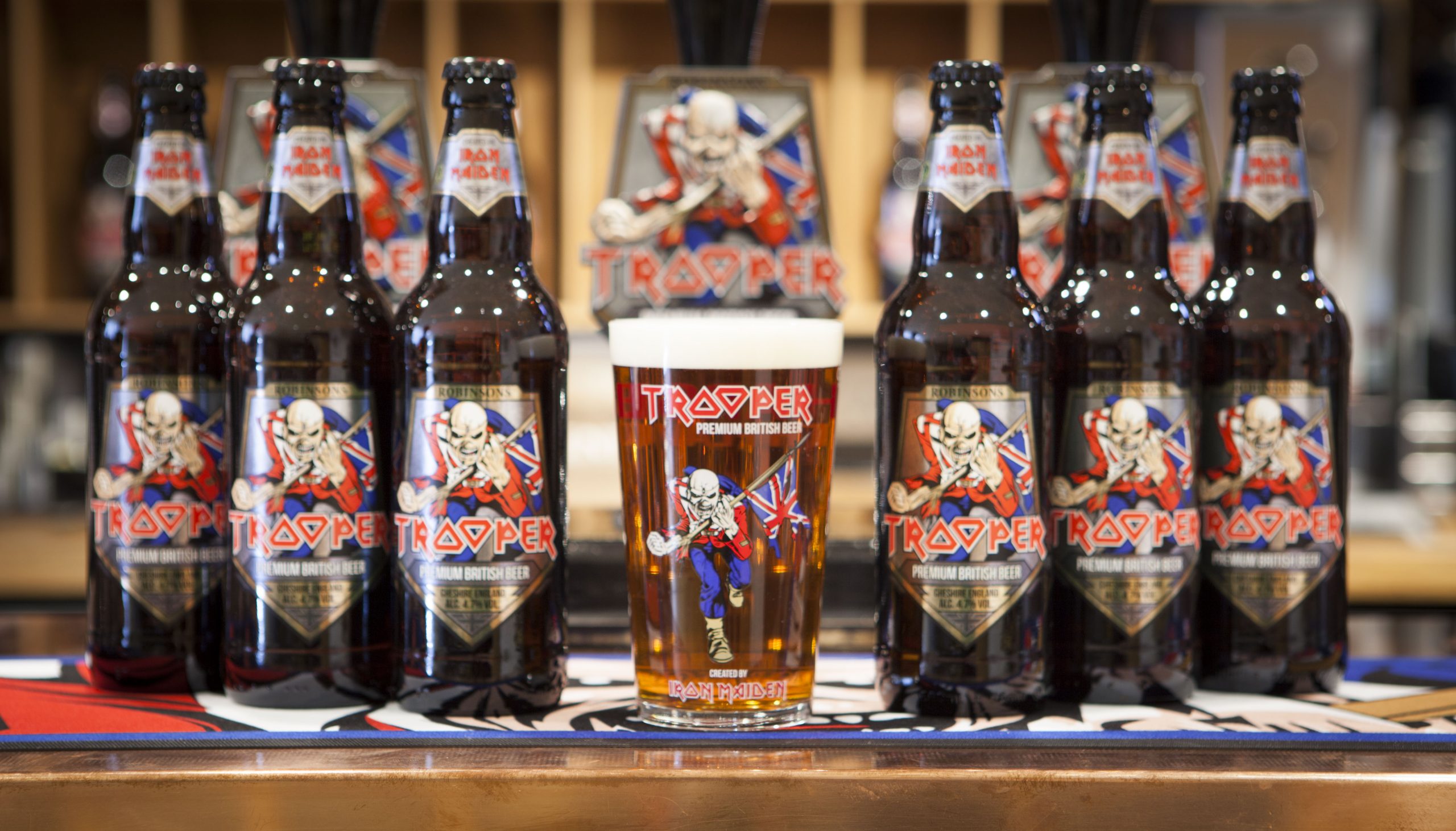 A cerveja do rock: conheça a Trooper Iron Maiden