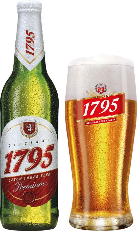 Cerveja 1795, com o seu novo rótulo