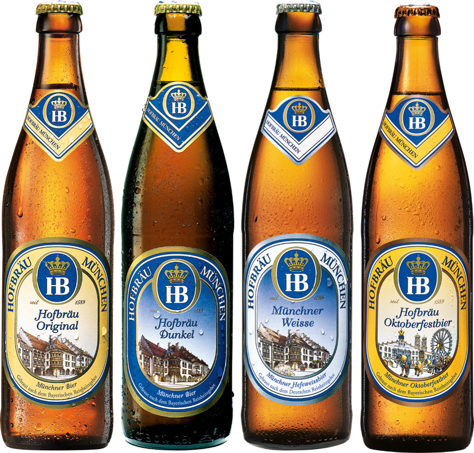 Portifolio cervejas da Bavaria da cidade de Munique
