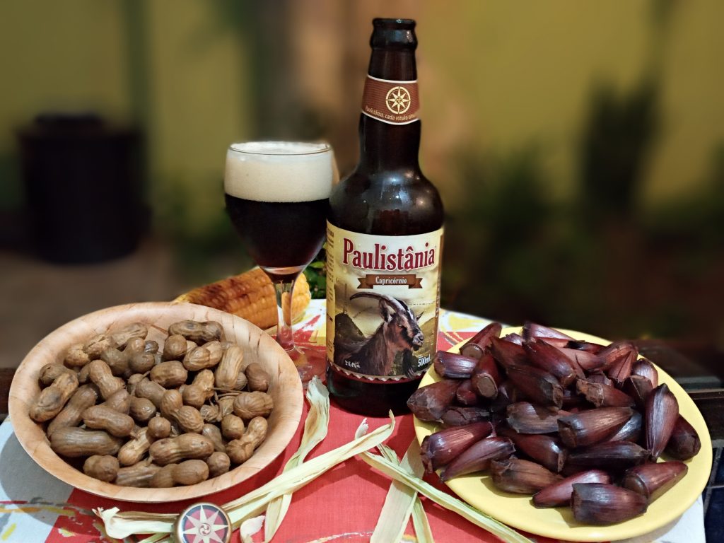 Festa Junina Cervejeira com Paulistânia Bock, amendoim e pinhão
